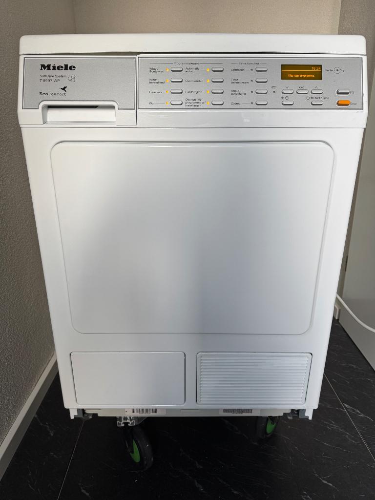 Miele T8997 WP warmtepomp droger, Witgoed en Apparatuur, Wasdrogers, Ophalen, 6 tot 8 kg, Overige typen, Zo goed als nieuw