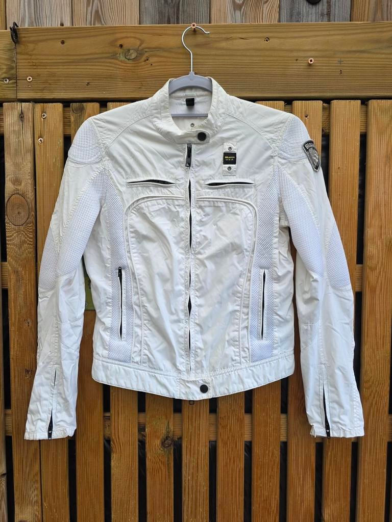 Blauer USA zomerjack maat S, Blauer, Wit, Ophalen of Verzenden, Zo goed als nieuw