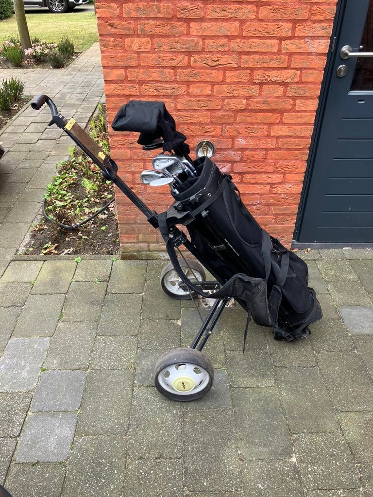 Heren golfset, Ophalen of Verzenden, Gebruikt, Set