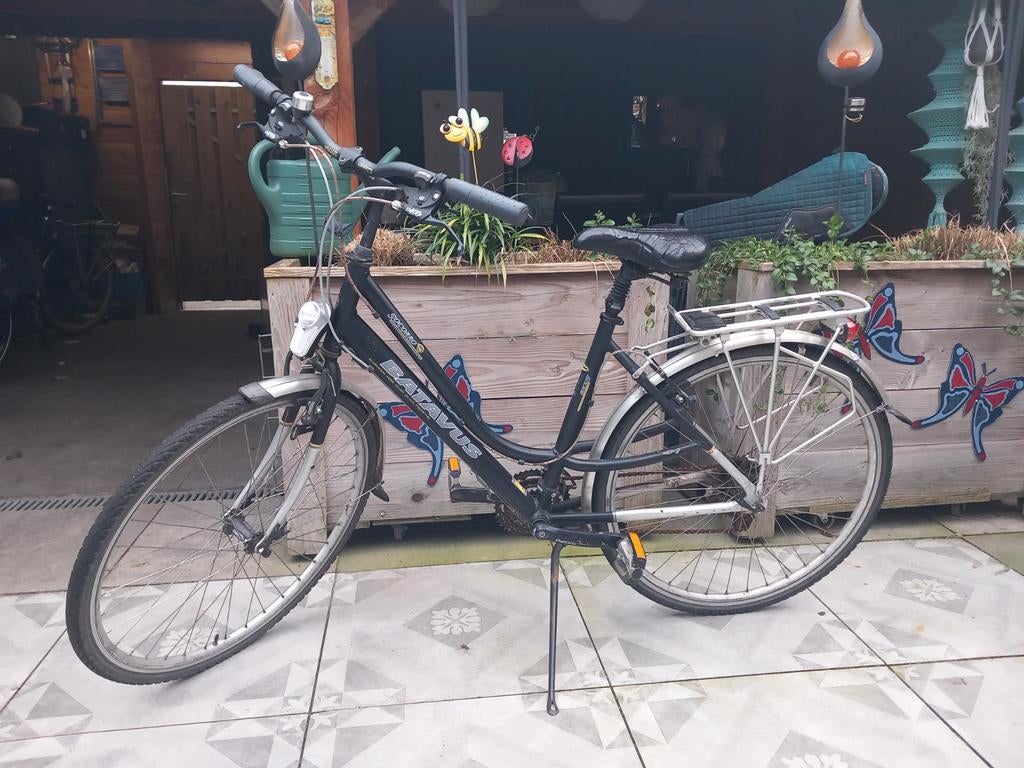 Te koop stations fiets klein frame 26 inch, Fietsen en Brommers, Fietsen | Dames | Damesfietsen, Minder dan 47 cm, Ophalen, Gebruikt