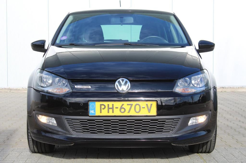 Volkswagen Polo 1.0 BlueMotion Edition | Airco | Cruise cont, Voorwielaandrijving, 95 pk, Zwart, Origineel Nederlands