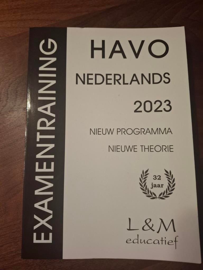 HAVO Nederlands Examentraining 2023, Gert P. Broekema, HAVO, Ophalen of Verzenden, Zo goed als nieuw