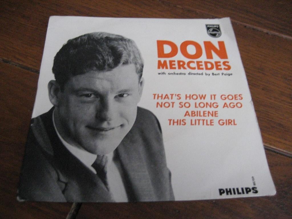 Don mercedes ep, 7 inch, Ophalen of Verzenden, Zo goed als nieuw, Pop