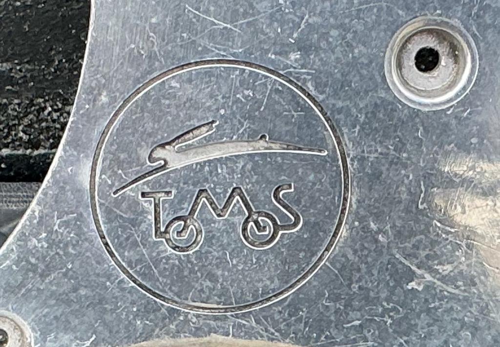 TOMOS TRAPPER PLAAT GAAF , BLOKDEKSEL IZGST AUB EEN BOD, Ophalen of Verzenden, Zo goed als nieuw