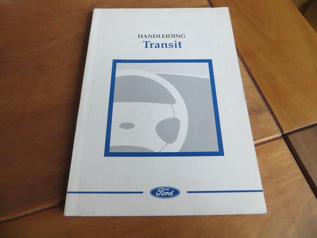 Instructieboek Ford Transit 1998, zeer mooi!, Auto diversen, Handleidingen en Instructieboekjes, Ophalen of Verzenden