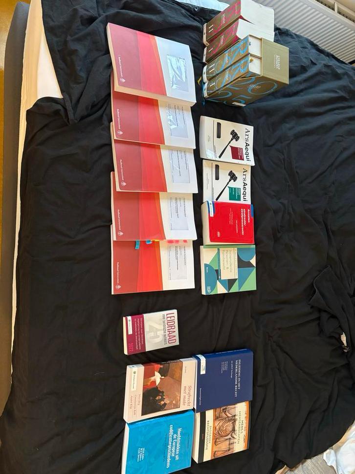 Studieboeken WO Rechtsgeleerdheid (Radboud Universiteit), Boeken, Ophalen, Gamma, Gelezen, WO