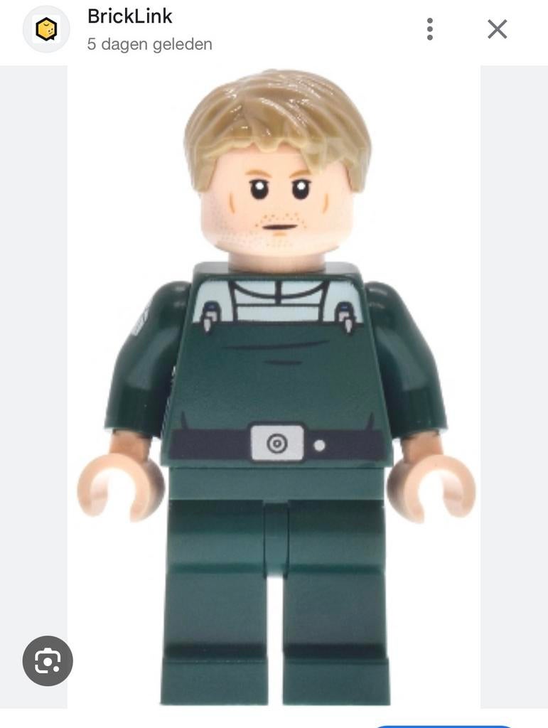 Lego Star Wars Galen Erso SW1481 + Death Star Plan NIEUW, Star Wars, Lego, Nieuw, Ophalen of Verzenden