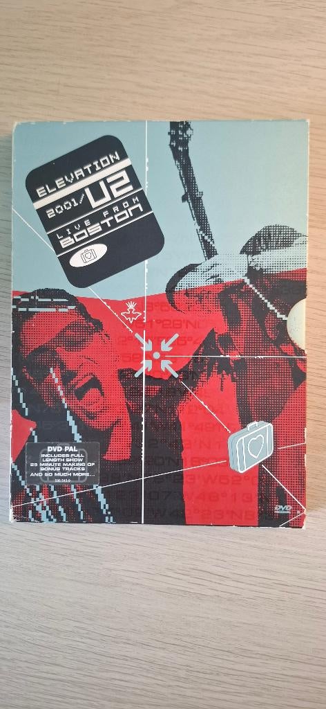 U2 Elevation Live From Boston DVD, Alle leeftijden, Verzenden, Zo goed als nieuw, Muziek en Concerten