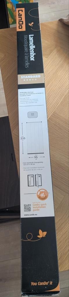 NIEUW Cando lamellenhor deur 235x95 cm, Ophalen, 80 tot 100 cm, 215 cm of meer, Hordeur