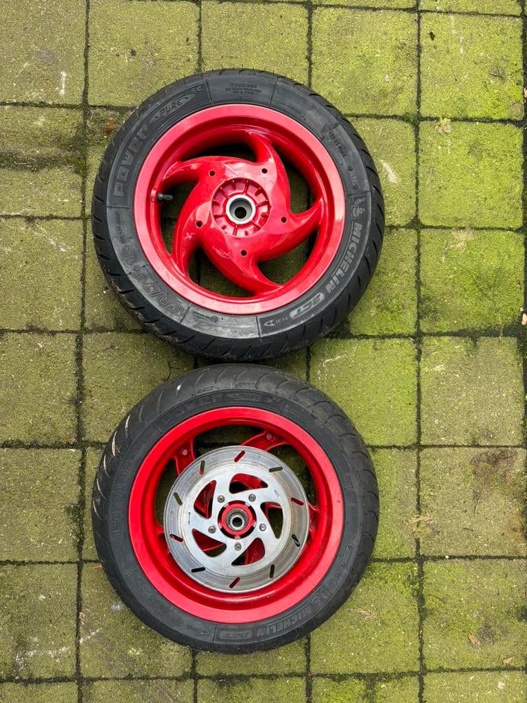 Gilera runner single disk velgenset 125cc - 180cc, Ophalen