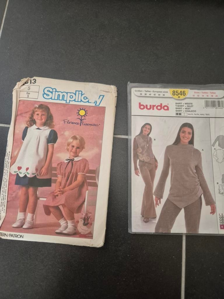 Diverse patronen, Ophalen of Verzenden, Vrouw, Burda