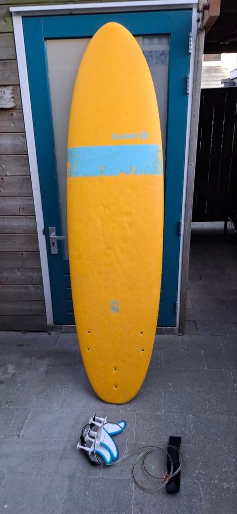 Olaian surfboard 7" 55L incl boardbag, Watersport en Boten, Golfsurfen, Ophalen