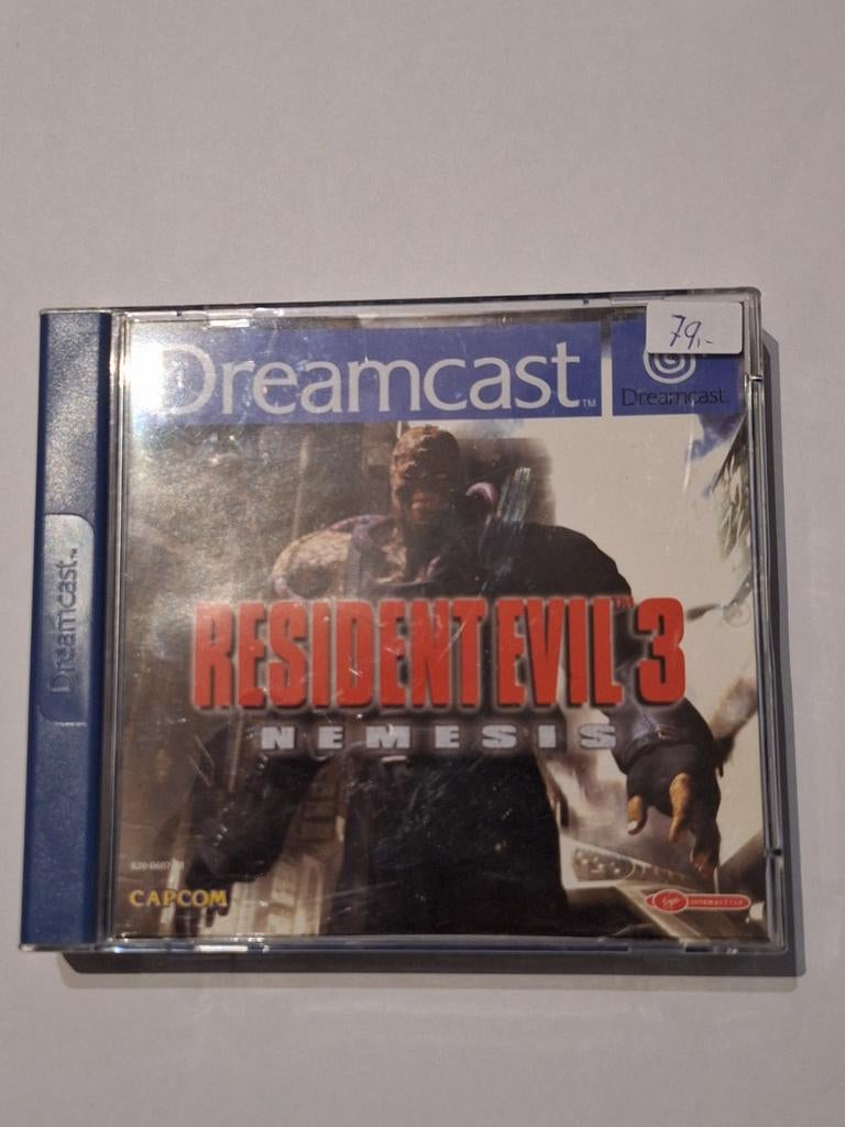 Resident Evil 3 Nemesis Dreamcast PAL Duitse versie, Avontuur en Actie, Gebruikt, 1 speler, Ophalen of Verzenden