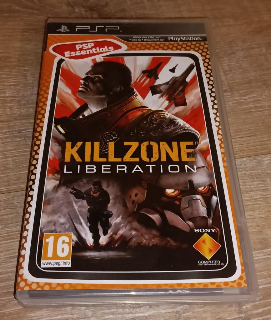 Killzone Liberation PSP Essentials - Actie Shooter Game, Spelcomputers en Games, Gebruikt, Shooter, 1 speler, Ophalen of Verzenden