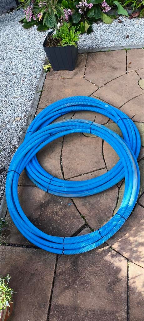 TECEflex pe-xc buis 20 mm in blauwe mantelbuis, Doe-het-zelf en Verbouw, Buizen en Afvoer, Ophalen, Overige materialen, 6 meter of meer