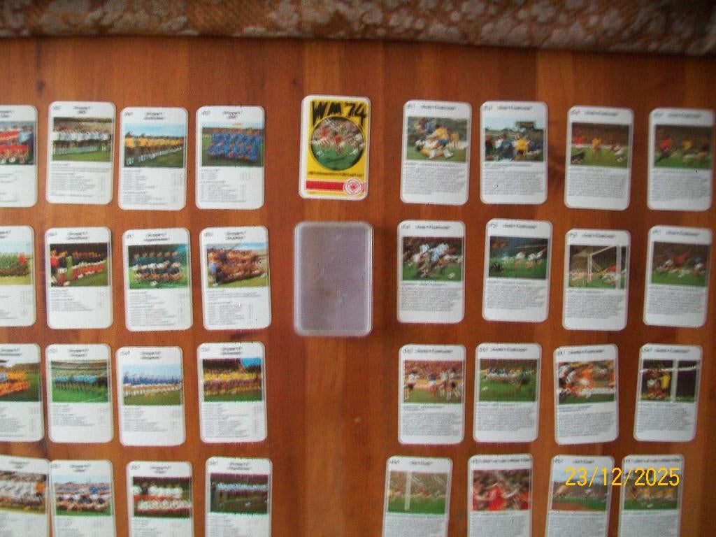 WM 74 ASS kwartet - WK Voetbal 1974, Verzenden, Zo goed als nieuw, Buitenlandse clubs, Poster, Plaatje of Sticker