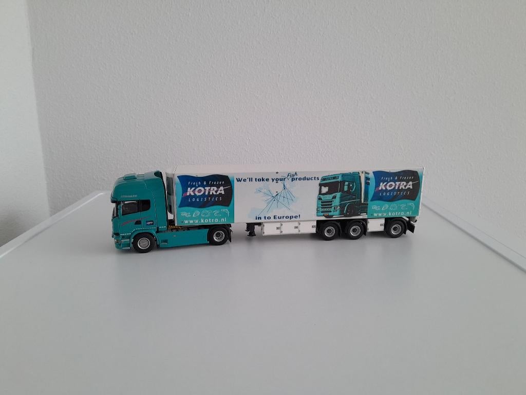 Scania streamline De Koeijer met Kotra koeltrailer ., Verzenden, Nieuw, Bus of Vrachtwagen, Wsi