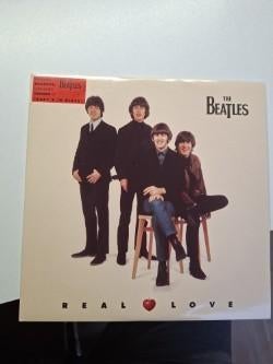 Single Real Love The Beatles, Cd's en Dvd's, Vinyl Singles, Ophalen, Overige formaten, Single, Zo goed als nieuw