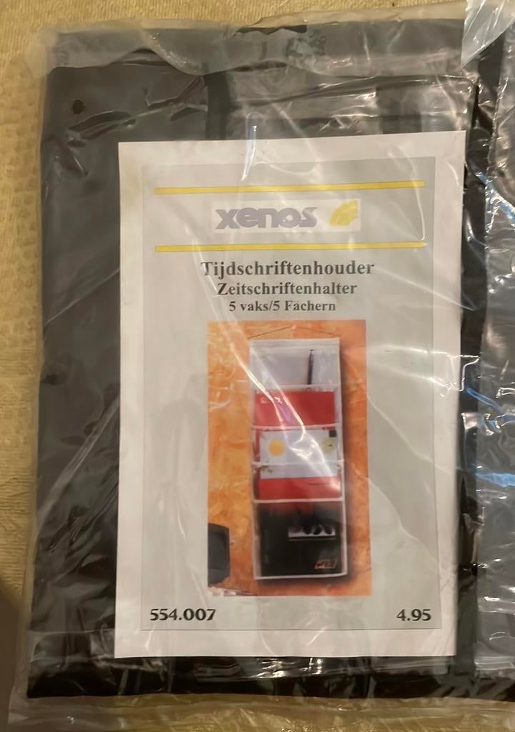 Tijdschrifthouder 5 vaks Xenos, Huis en Inrichting, Woonaccessoires | Krantenbakken en Lectuurbakken, Ophalen, Nieuw