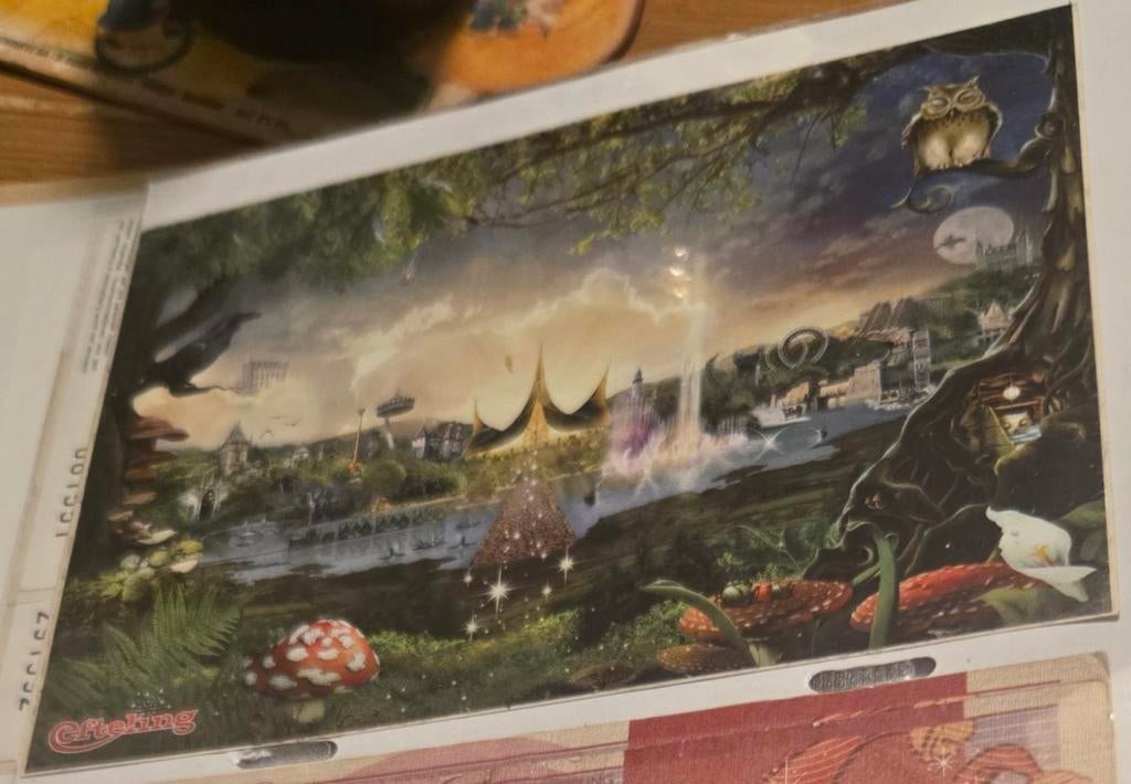 Efteling 2013 Reclame Sticker Skyline "Sprookjes Bestaan", Verzamelen, Efteling, Zo goed als nieuw, Overige typen, Ophalen of Verzenden