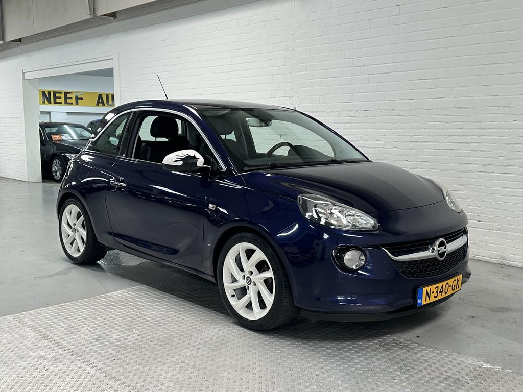 Opel ADAM 1.4 Glam CLIMA / NAVI /CRUISE / LMV (bj 2013), Auto's, Opel, Voorwielaandrijving, Euro 5, 4 cilinders, Leder en Stof