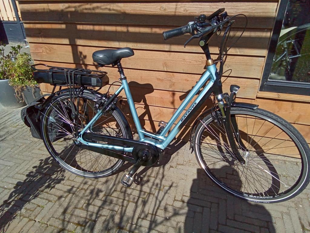Leuke Batavus met middenmotor., Fietsen en Brommers, Elektrische fietsen, 47 tot 51 cm, Ophalen, Gebruikt, Batavus