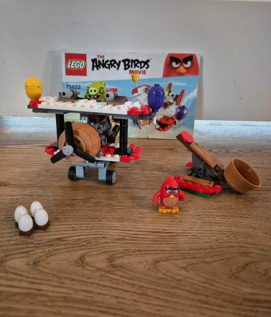 Lego Angry Birds 75822 Piggy Plane Attack - Compleet, Ophalen of Verzenden