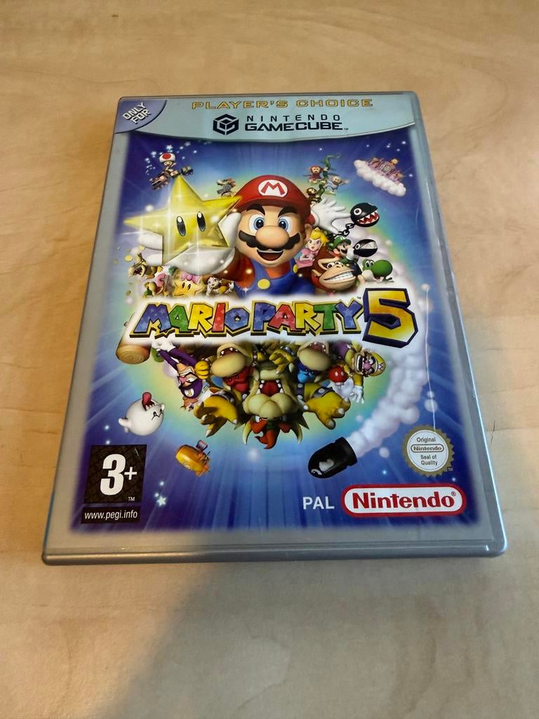 Mario Party 5 - Nintendo GameCube (PAL), Spelcomputers en Games, Gebruikt, Overige genres, Eén computer, Ophalen of Verzenden