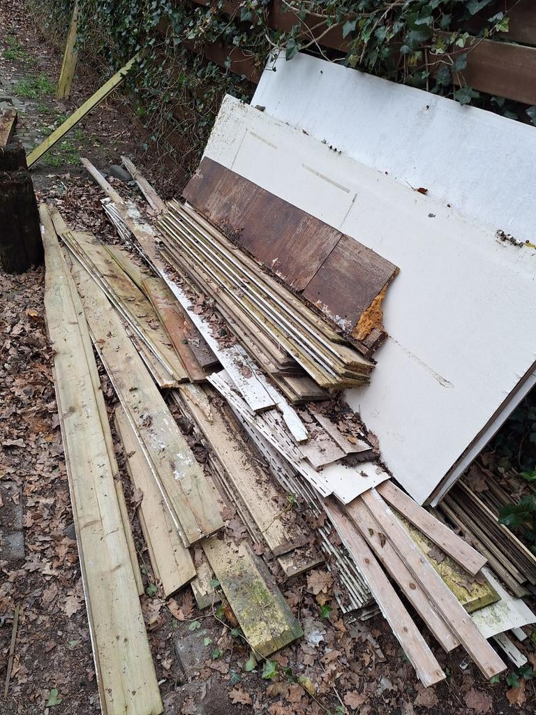 Gratis diverse planken hout, Ophalen, Gebruikt, Minder dan 25 mm, Plank