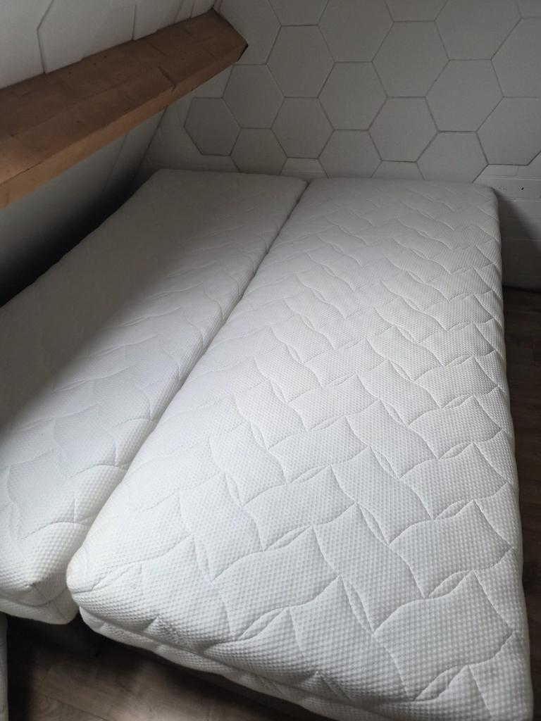 Boxspring, Ophalen, Zo goed als nieuw, Tweepersoons, 160 cm