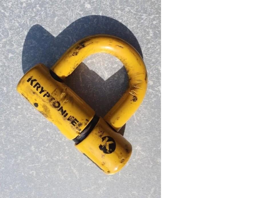 Kryptonite schijfrem slot ART4, Ophalen of Verzenden, Gebruikt