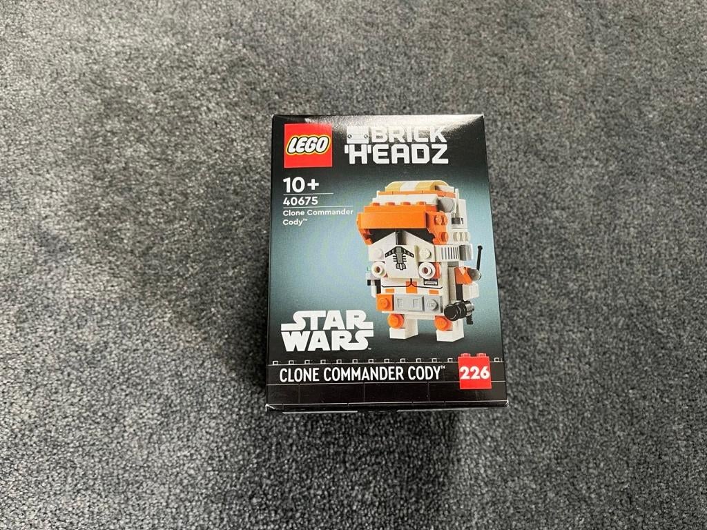 Lego - Brick Headz - Star Wars Clone Commander Cody (40675), Ophalen of Verzenden, Nieuw, Complete set, Lego