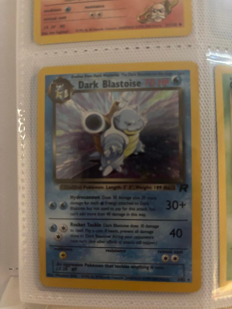 Pokémon kaart Dark Blastoise, Ophalen, Gebruikt, Losse kaart