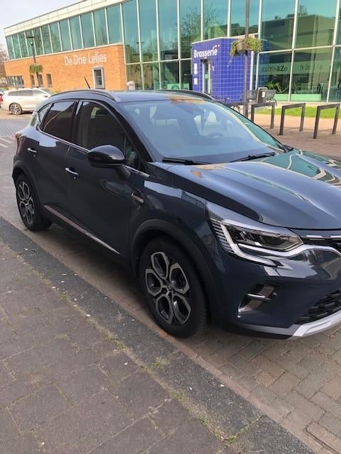 Renault Captur E-tech Plug-in Hybrid 160pk Aut 2022 Blauw, 77 km/l, Blauw, Leder en Stof, Plug-in hybride