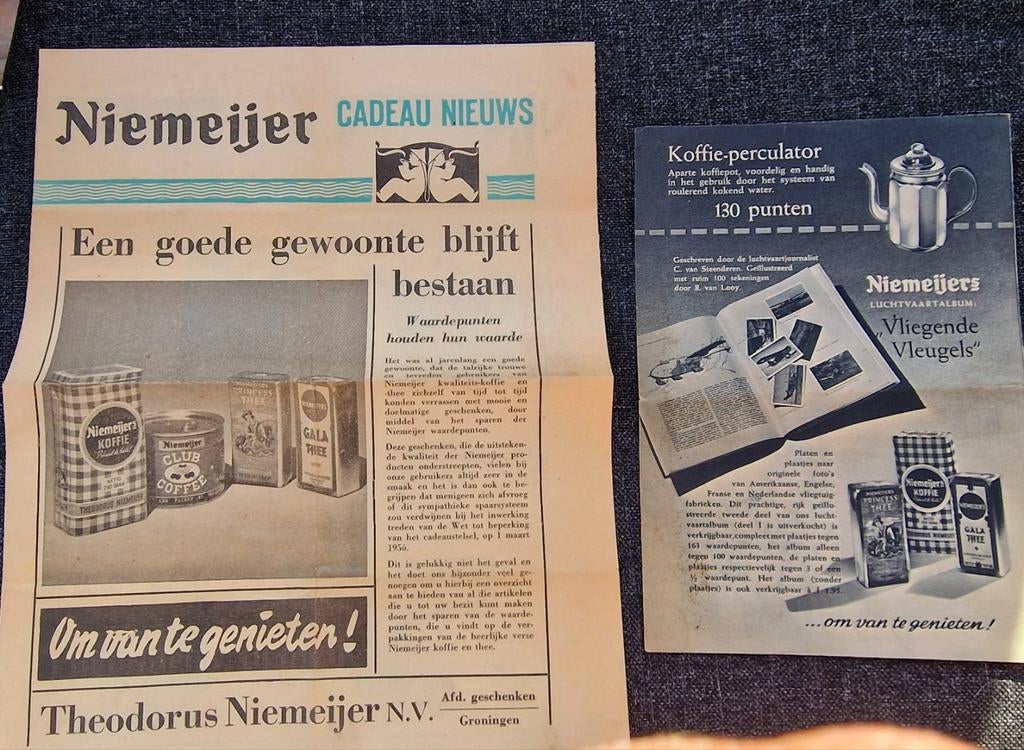 Niemeijer Catalogus 2 x, Ophalen of Verzenden, Zo goed als nieuw, Catalogus