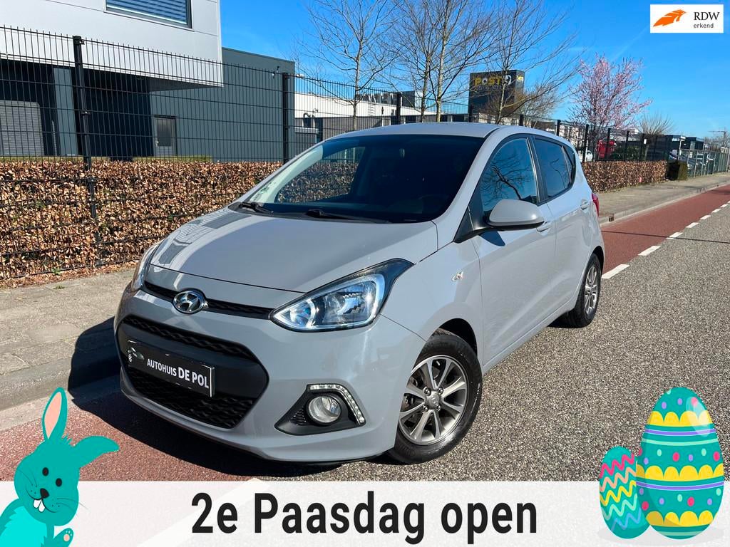 Hyundai I10 1.2i Cruise-Control Airco Bluetooth Stoelverwarm, Voorwielaandrijving, Gebruikt, 4 cilinders, Origineel Nederlands
