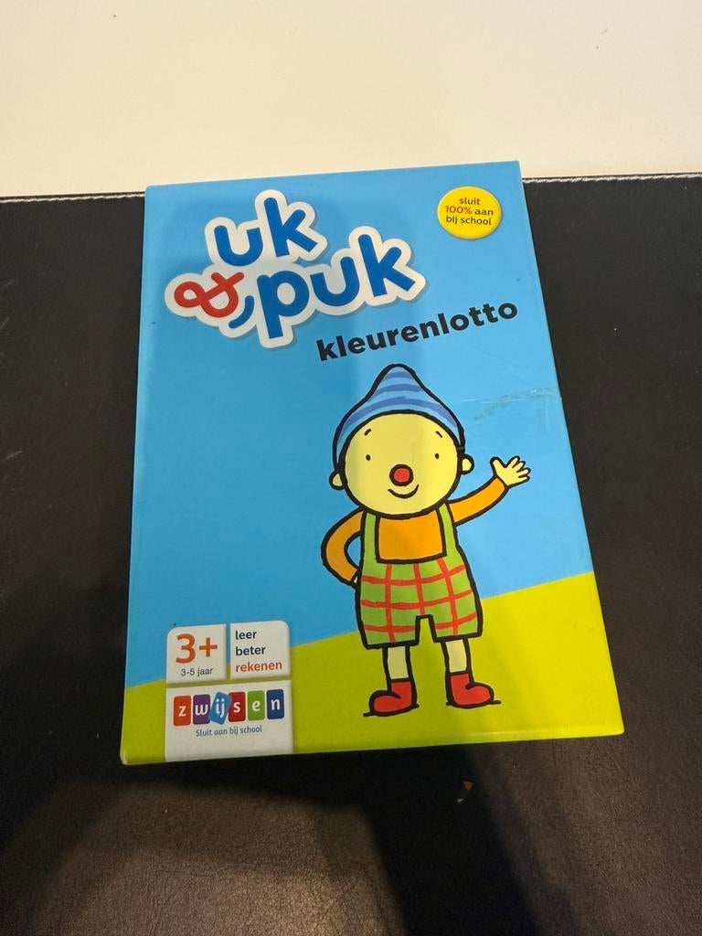 Uk & Puk kleurenlotto, Ophalen of Verzenden, Gebruikt