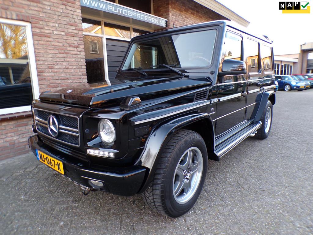 Mercedes-Benz G-klasse AMG 55 K. St.Wagon, Automaat, Gebruikt, G-Klasse, Zwart