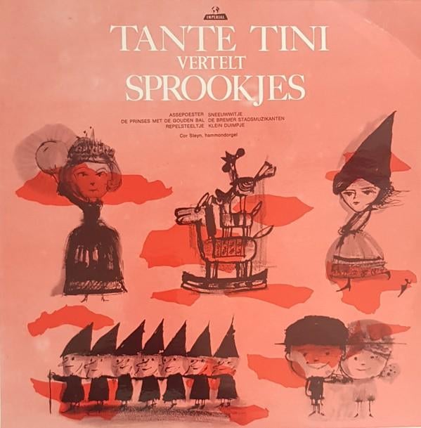 In 1 koop 2 LP's Tante Tini Vertelt Sprookjes (LP 1968), Cd's en Dvd's, Vinyl | Kinderen en Jeugd, Ophalen of Verzenden, Gebruikt