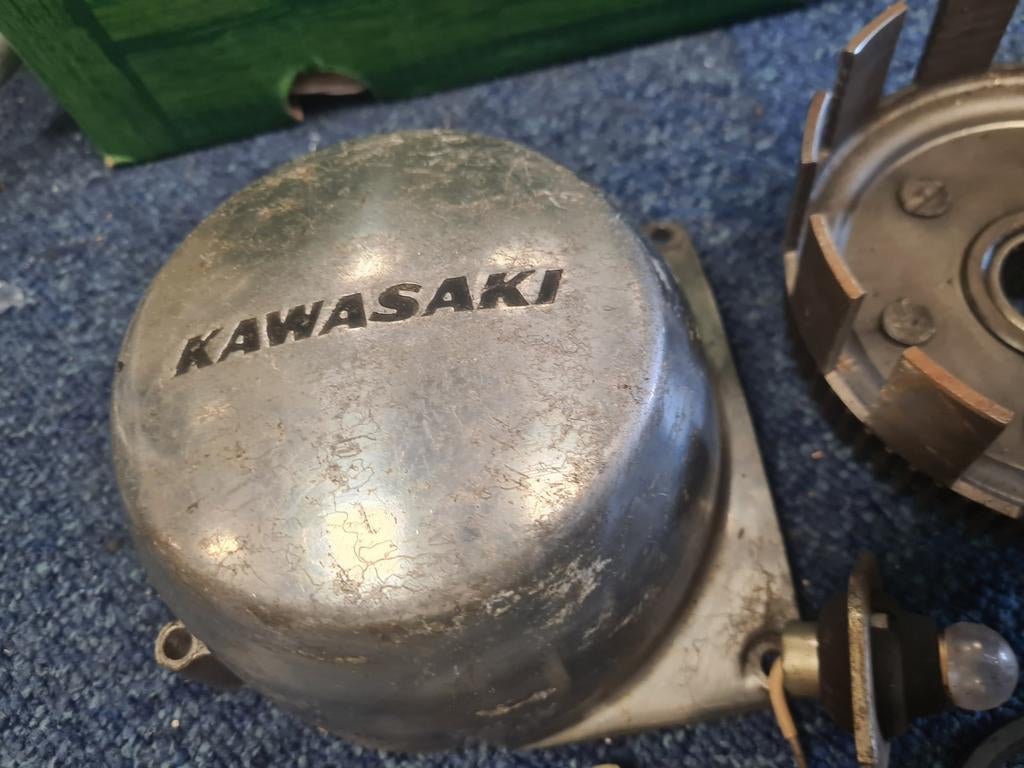 Kawasaki tweetakt onderdelen., Motoren, Ophalen of Verzenden