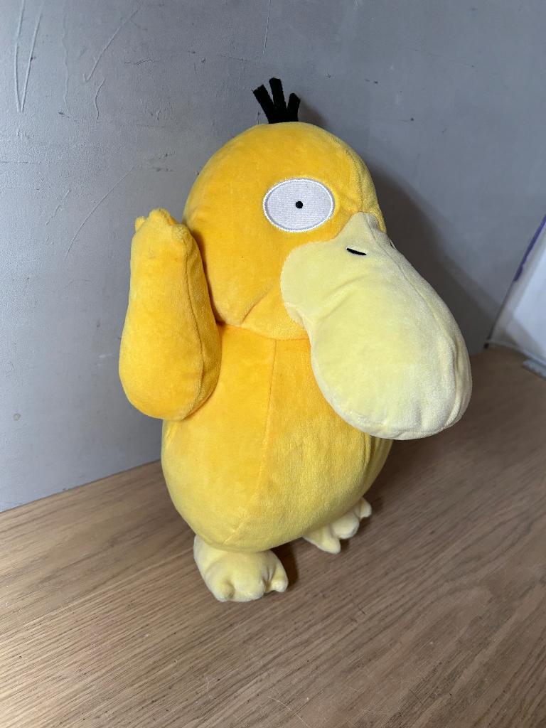 Pokemon Knuffel Psyduck, Ophalen of Verzenden, Zo goed als nieuw, Overige typen