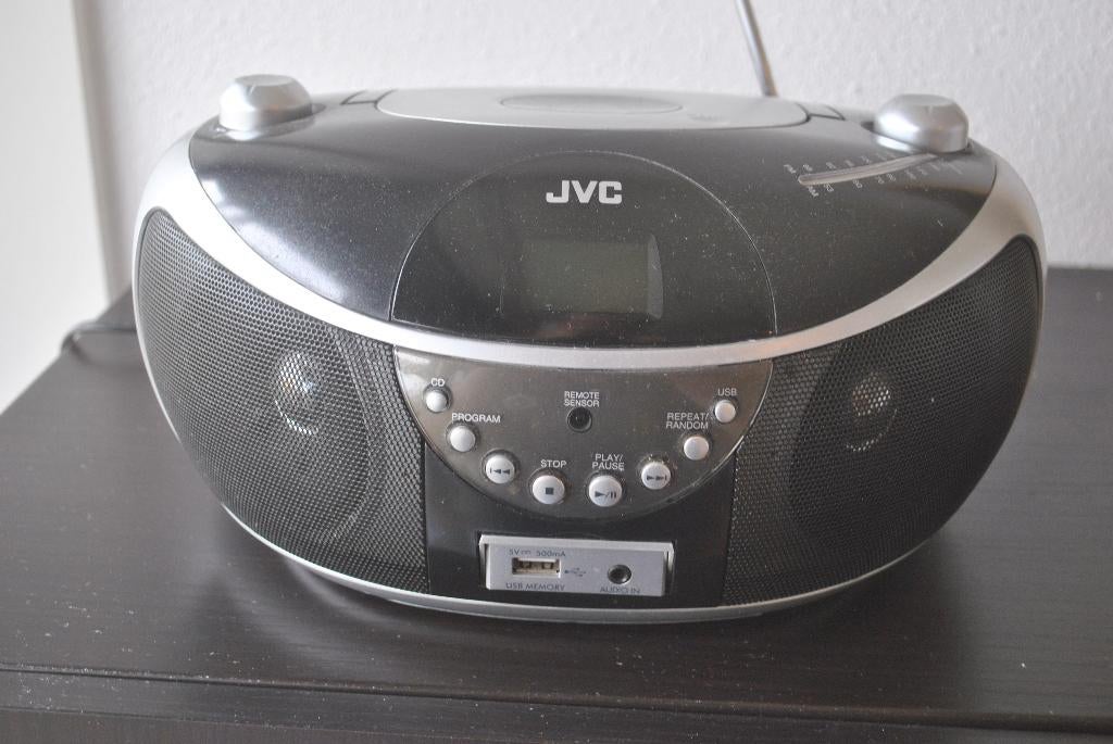 Radio, cd, mps, JVC portable system RD EZ16, Ophalen of Verzenden, Gebruikt, Radio, Met cd-speler