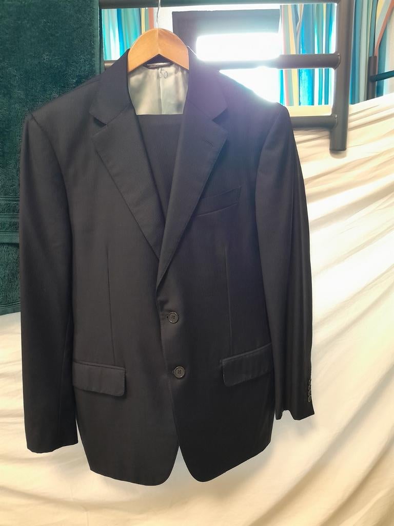 Pak, Kleding | Heren, Kostuums en Colberts, Ophalen of Verzenden, Gedragen, Maat 48/50 (M), Wit