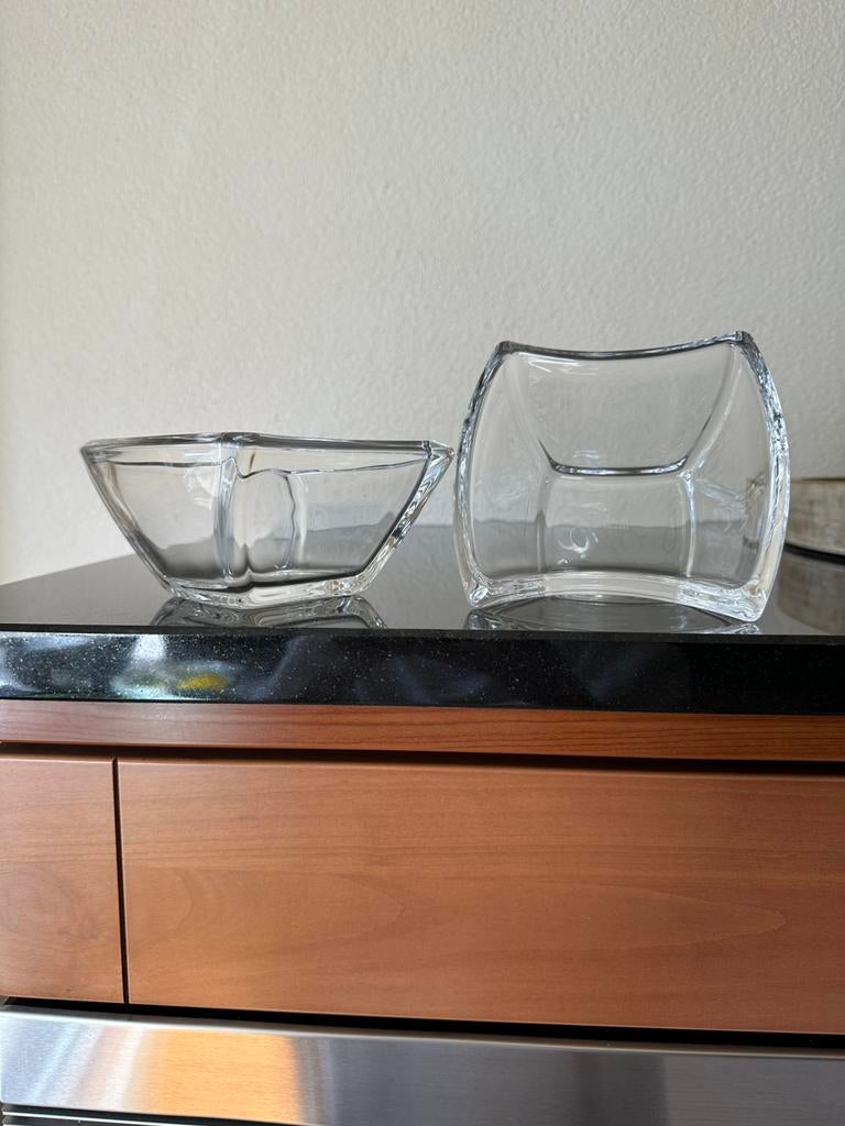 Schott zwiesel schaaltjes 2 stuks, Ophalen of Verzenden, Zo goed als nieuw, Rond