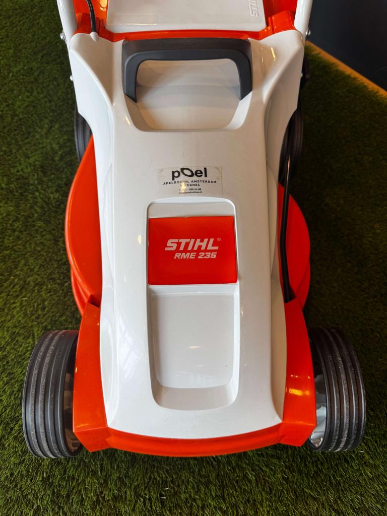 EX DEMO STIHL RME 235 met 1 jaar garantie, Niet ingevuld, Elektrische grasmaaier, Info@poelonline.nl, Nieuw