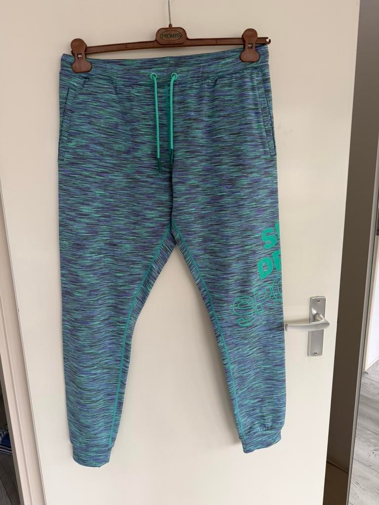 Superdry broek maat XL, Ophalen of Verzenden, Zo goed als nieuw, Blauw