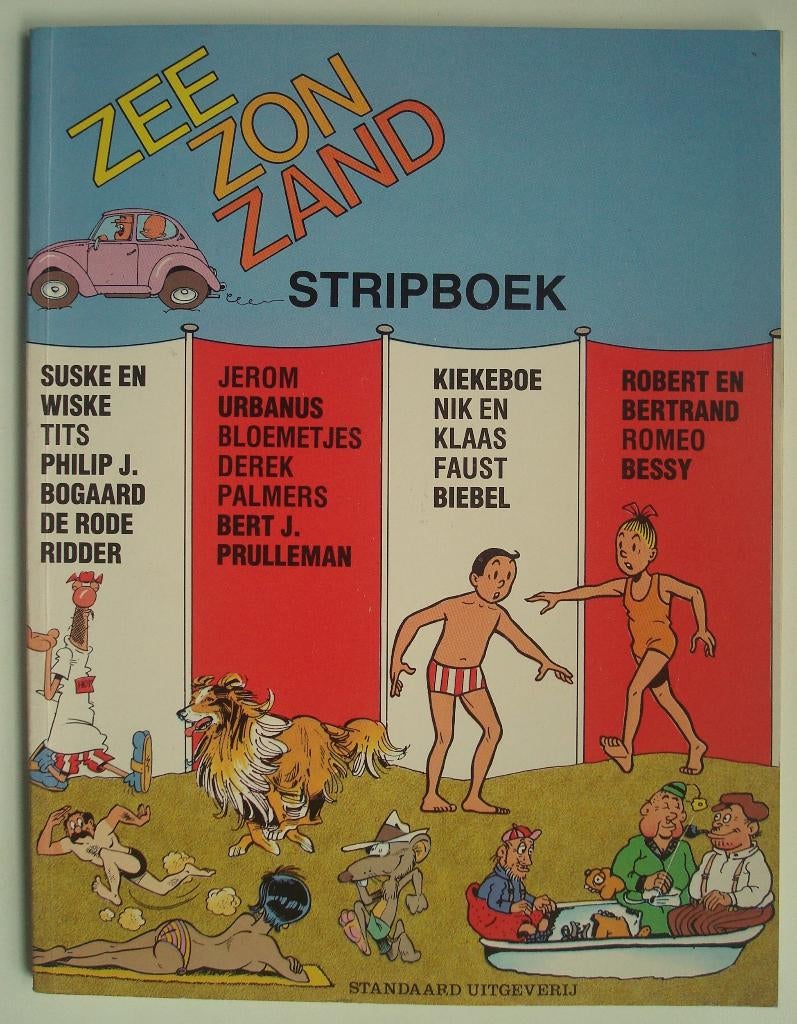 Zee zon zand stripboek, 1e druk uit 1986, Boeken, Eén stripboek, Ophalen, Zo goed als nieuw