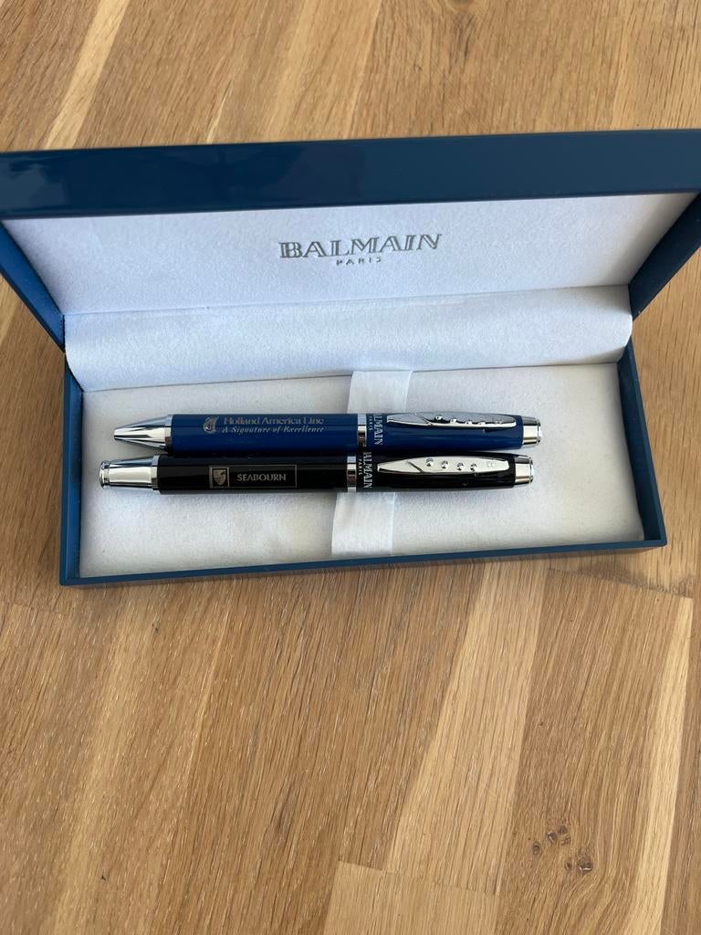 Balmain pennenset Holland America Line & Seabourn, Diversen, Schrijfwaren, Ophalen of Verzenden, Nieuw