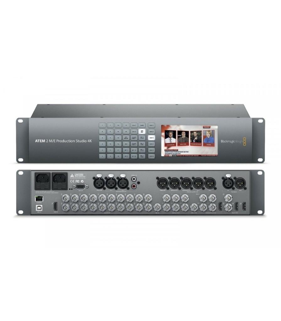 Blackmagic Design ATEM 2 M/E Production Studio 4k, Audio, Tv en Foto, Ophalen, Zo goed als nieuw