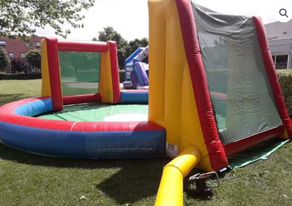 Voetbal Panna Veld huren voor Sportdag of Koningsfeest, Ophalen, Zo goed als nieuw, Oranje of Koningsdag